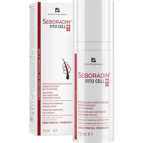 Несмываемая сыворотка-кондиционер Seboradin FITO CELL /Smoothing & Conditioning Hair Serum Leave-in