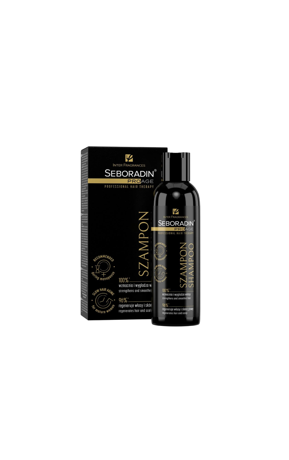 Антивозрастной укрепляющий шампунь Seboradin PRO AGE / Seboradin PRO AGE Shampoo 200 мл, фото 1