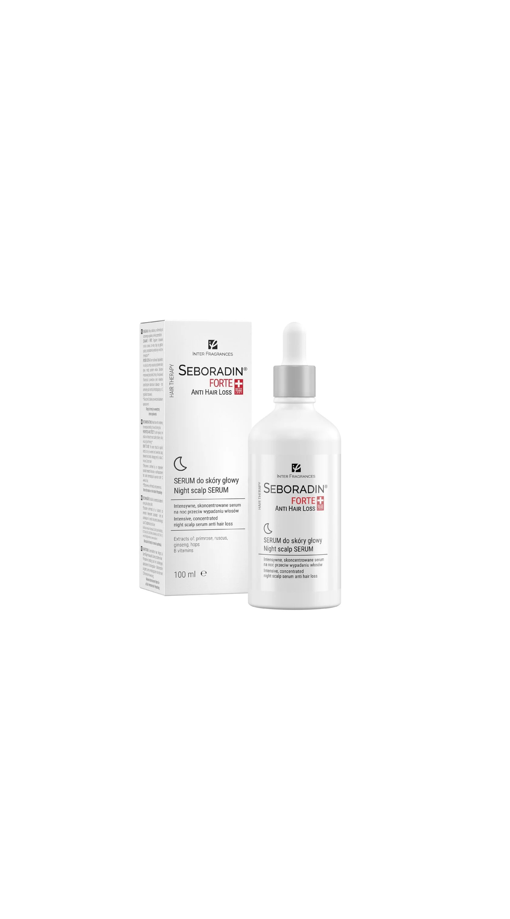 Ночная сыворотка Seboradin FORTE от выпадения волос / ANTI HAIR LOSS night scalp serum 100 мл, фото 1