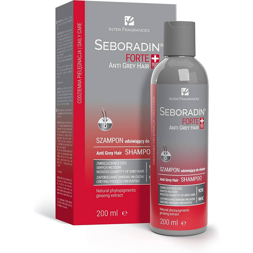 Шампунь Seboradin  FORTE от седых волос / Seboradin FORTE ANTI GREY HAIR shampoo 200 мл