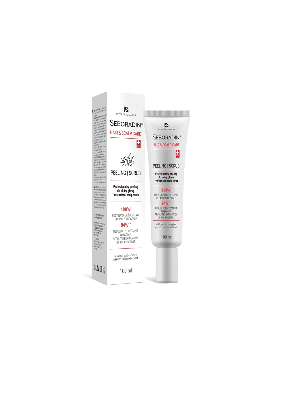 Профессиональный скраб Seboradin для кожи головы / Seboradin PROFESSIONAL SCALP SCRUB 100 мл, фото 1