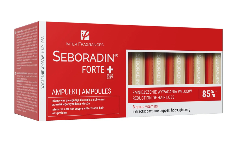 Ампула-сыворотка Seboradin FORTE от выпадения волос / FORTE Ampoules 14x5,5 мл, фото 1