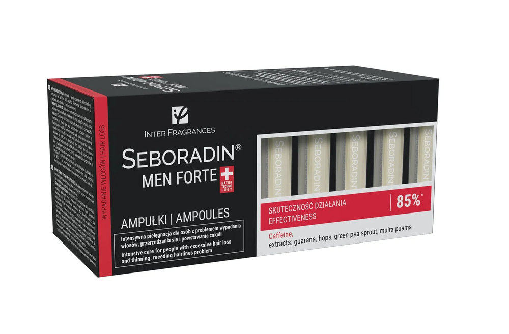 Ампула-сыворотка Seboradin MEN FORTE от выпадения волос для мужчин / MEN FORTE Ampoules 14x5,5 мл, фото 1