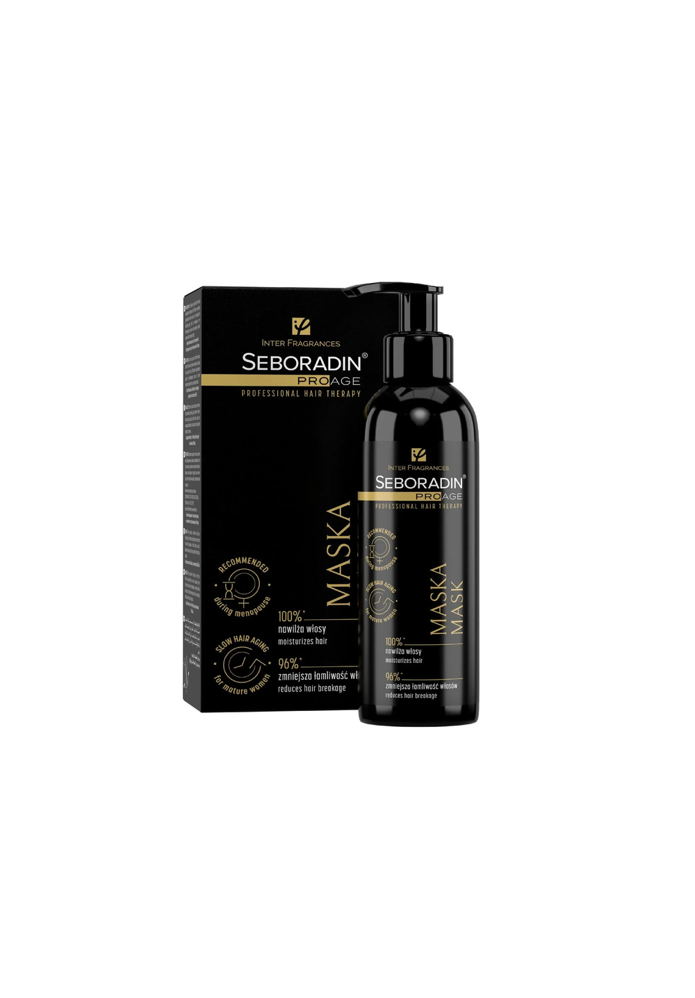 Антивозрастная восстанавливающая маска Seboradin PRO AGE для волос / Seboradin PRO AGE Mask 200 мл, фото 1