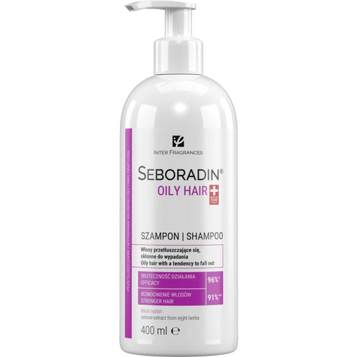 Шампунь Seboradin для жирной кожи головы / Seboradin OILY Hair Shampoo 400 ml, SEBORADIN, себорегуляция, укрепление структуры волос