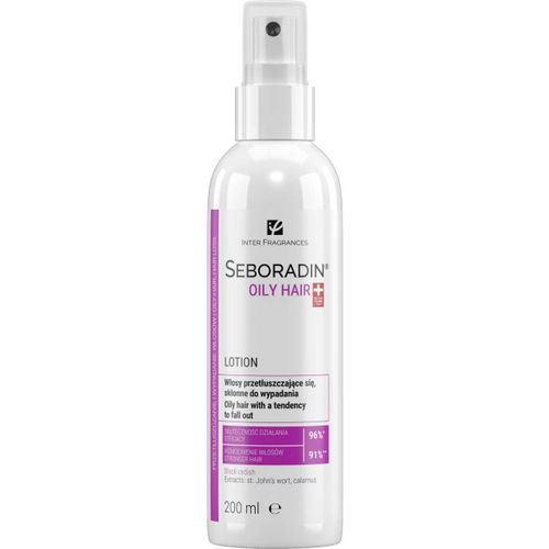 Лосьон-сыворотка Seboradin для жирной кожи головы / Seboradin OILY Hair Lotion 200 ml, SEBORADIN, от выпадения волос, устранение раздражений