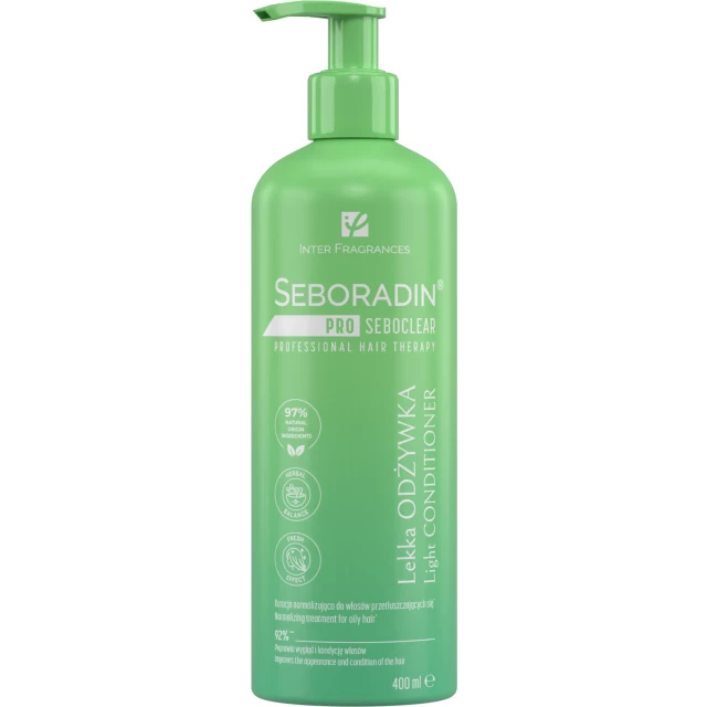 Легкий кондиционер для волос Seboradin PRO SEBOCLEAR / Lightweight Conditioner 400 ml, SEBORADIN, питание, увлажнение, фото 1