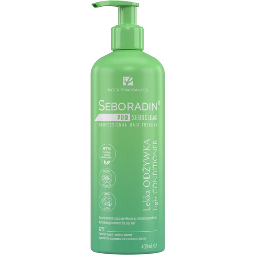 Легкий кондиционер для волос Seboradin PRO SEBOCLEAR / Lightweight Conditioner 400 ml, SEBORADIN, питание, увлажнение