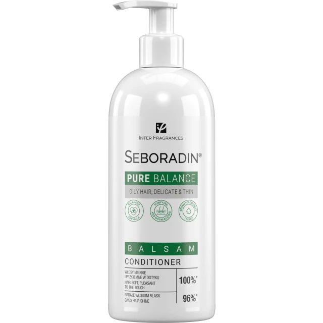 Кондиционер Seboradin PURE BALANCE балансирующий / Seboradin PURE BALANCE Conditioner 400 ml, SEBORADIN, укрепление, восстановление, фото 1